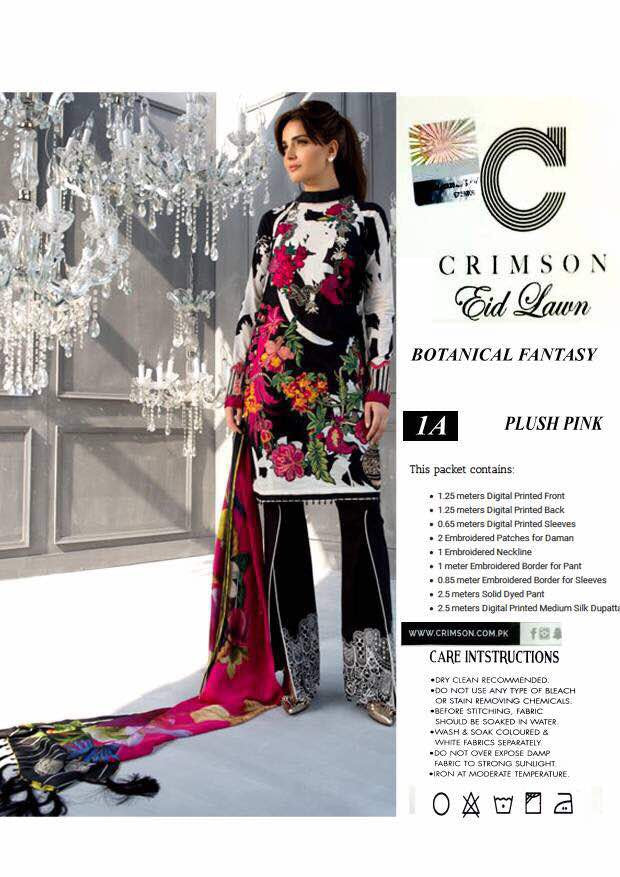 Eid dresses 2017 lawn dress by crimson Model#Eid 278