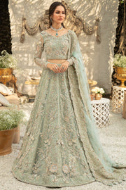 Ice Blue Bridal Lehenga Choli Dress for Wedding