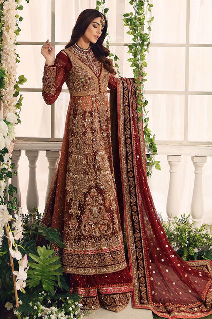 Indian Long Shirt Lehenga Design Bridal Dress for Wedding – Nameera by ...