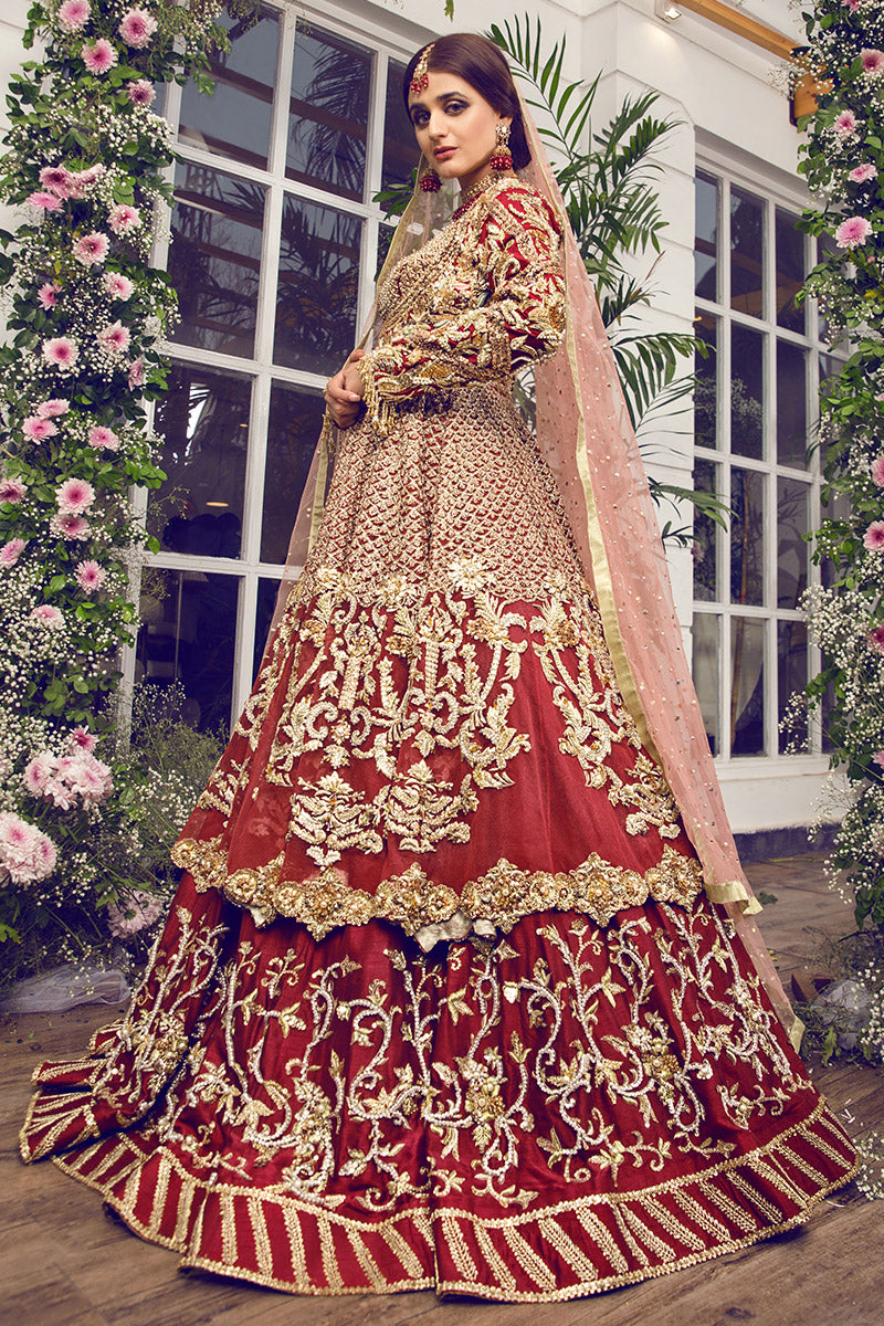 Indian designer wedding dress With Zardozi & Maroodi Work – Nameera by ...