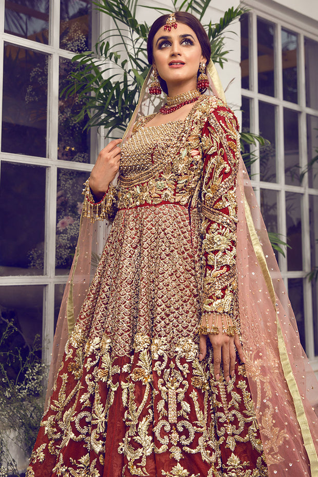 Indian designer wedding dress With Zardozi & Maroodi Work – Nameera by ...