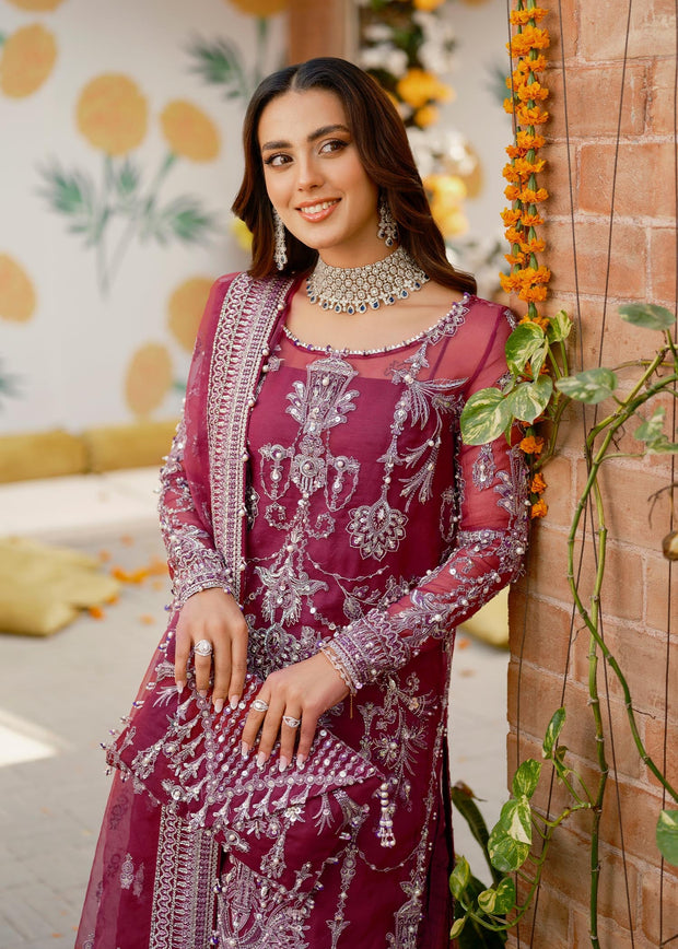 Kameez Trouser Embroidered Pakistani Wedding Dress Online