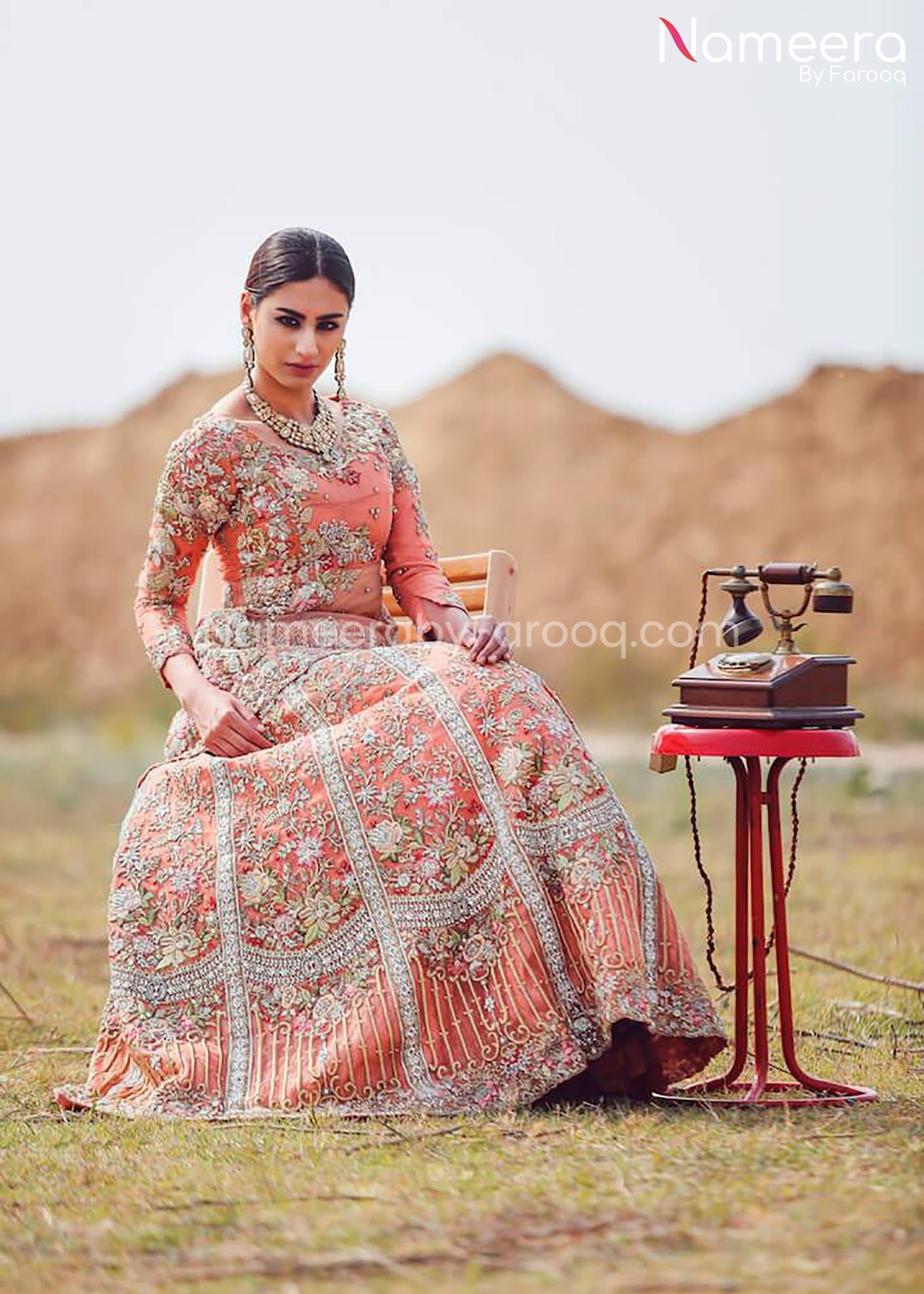 Buy Latest Bridal Dress Pakistani For Wedding 2021 Online – Nameera By ...