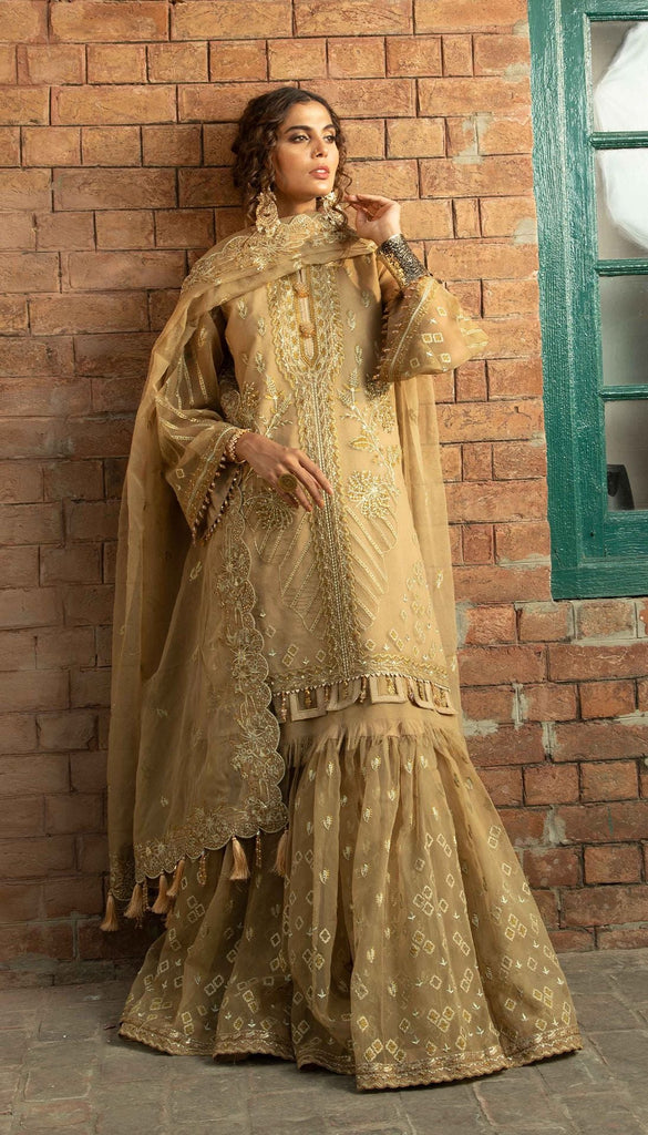 Designer shop gharara dress