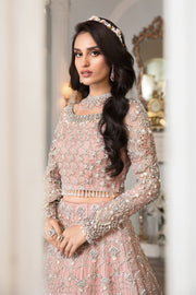 Latest Light Pink Lehenga with Choli and Dupatta Dress