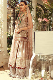 Latest Pakistani Bridal Lehenga with Shirt and Dupatta Dress