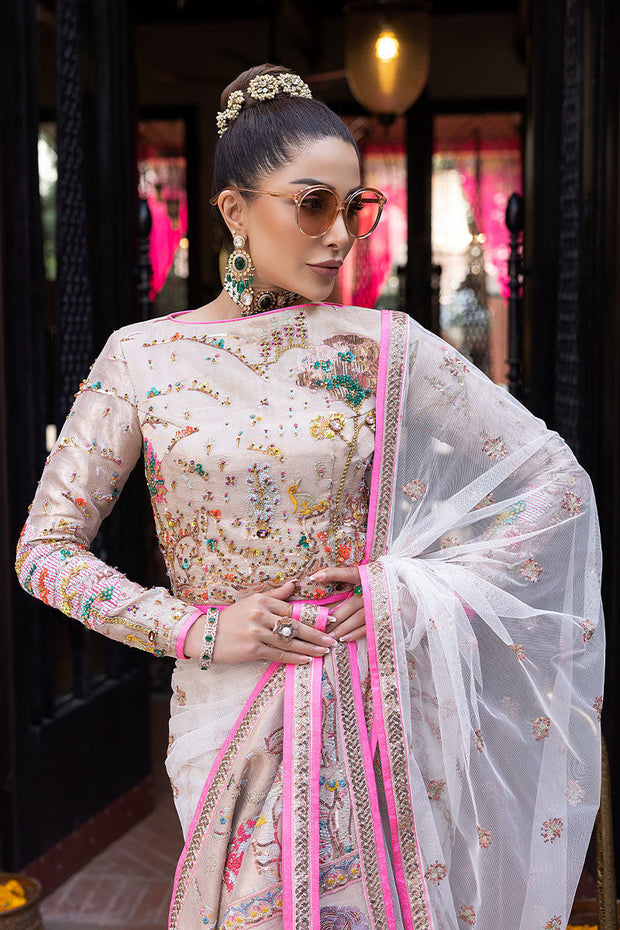 Ayeza Khan Saree Dress Design 2022-250 - By FashionRight