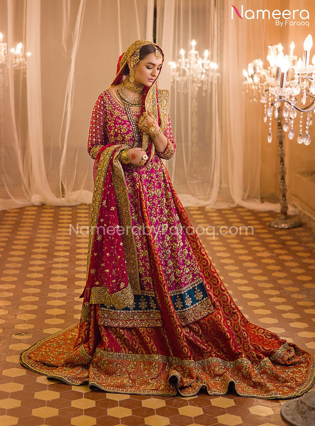 Latest Traditional Sharara with Kameez Dress Online