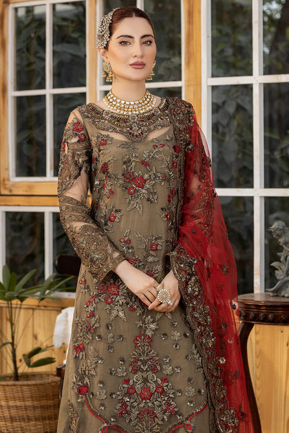 Lavish Pakistani Salwar Kameez Embroidered Pakistani Party Dress ...