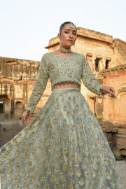 Lengha Choli Dupatta Traditional Bridal Dress