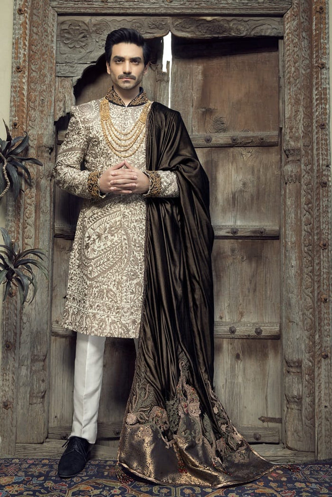 Groom wedding sherwani best sale