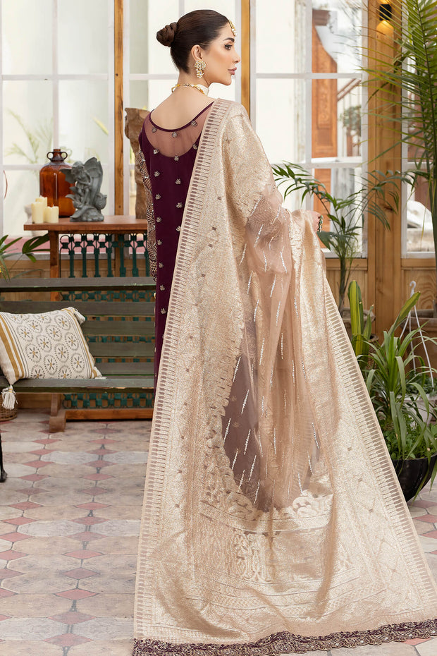 Premium Pakistani White Kameez Salwar Capri Party Dress – Nameera by Farooq