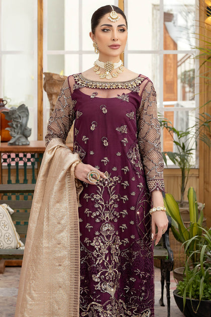 Luxury Salwar Kameez Trouser Embellished Pakistani Party Dress ...