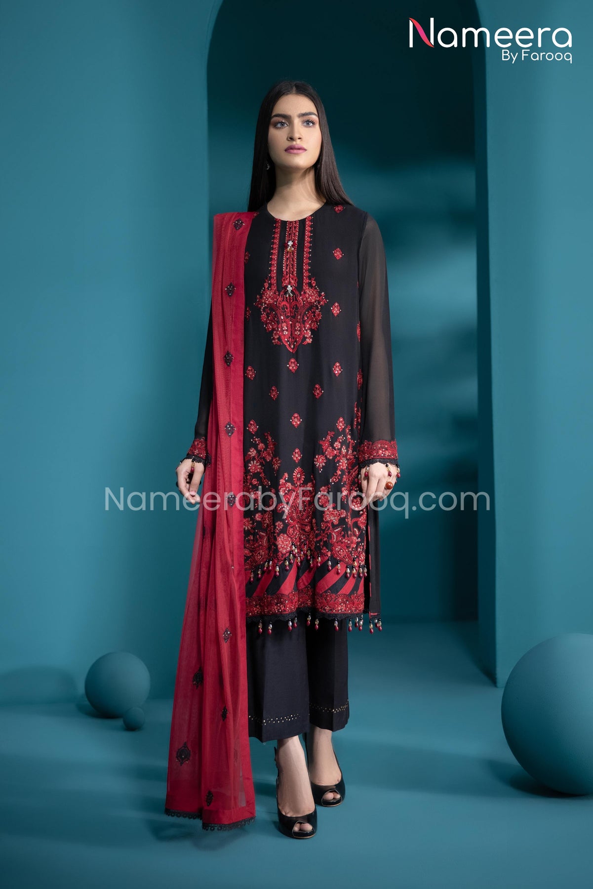 Maria. B Pakistani Kameez Salwar Designer Latest Online 2021 – Nameera ...