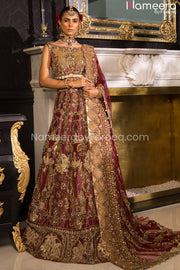 Maroon Lehenga Bridal