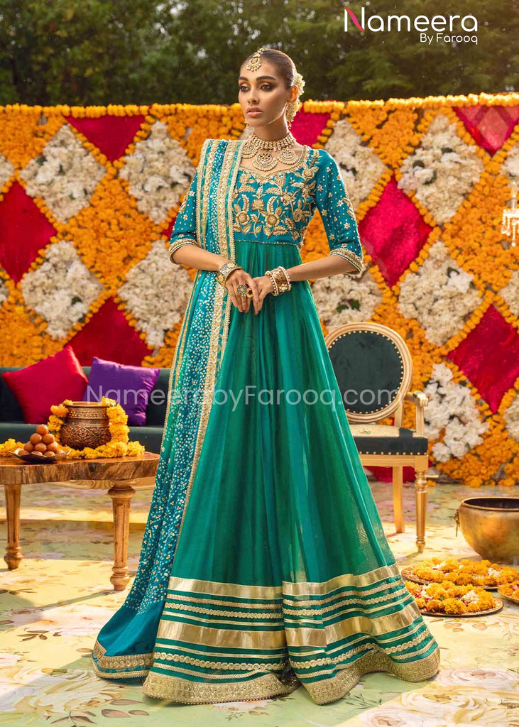 Traditional mehndi outlet dresses