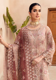 New Embroidered Pakistani Kameez with wedding Lehenga and Dupatta 2023