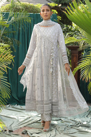 New Pakistani Classical Frock In Anghrakha Style Wedding Wear