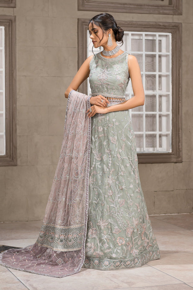 New Royal Pakistani Embroidered Lehenga Choli Wedding Dress