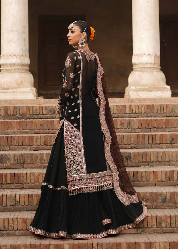 Stylish Party Wear Black sharara suit at Rs.1899/Piece in bulandshahr offer  by Rangoli Suits Saree