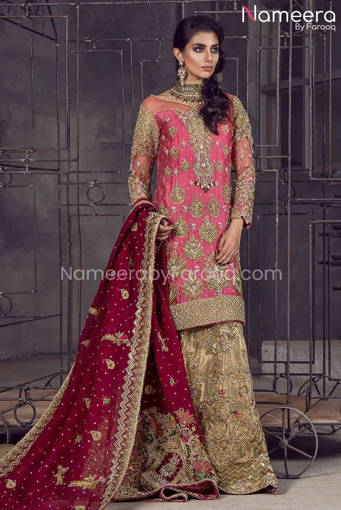 Bridal dresses pakistani hot sale 2019 with price