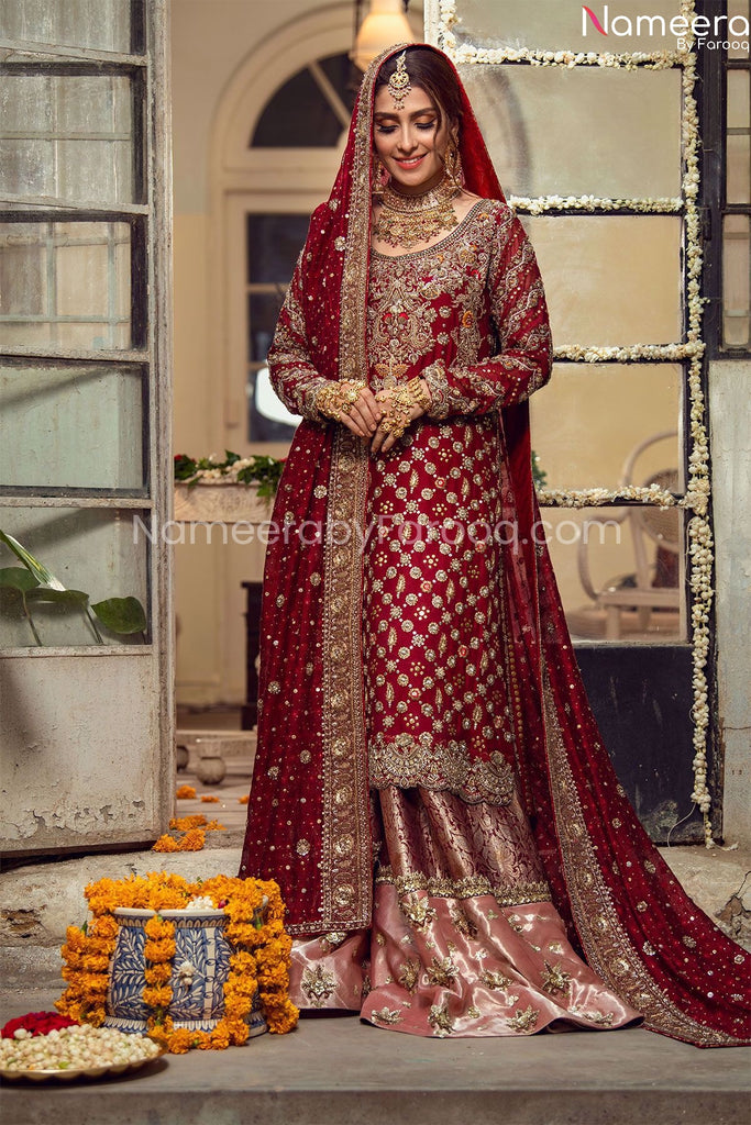 Chanderi Stitched Pakistani bridal lehenga at Rs 2100 in Kolkata | ID:  23286106662