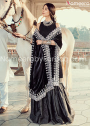 Pakistani Gharara Style Dress for Wedding Party