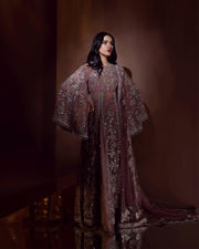 Pakistani Gown with Sharara and Dupatta Dress