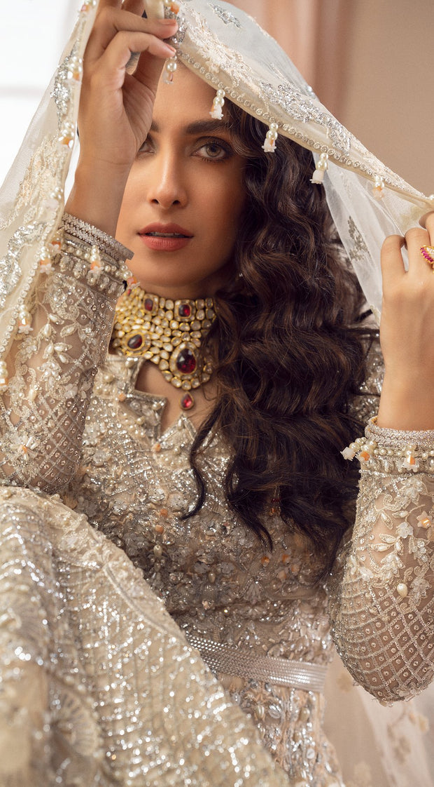 Designer Pakistani Lehenga Gown Bridal Dress for Wedding – Nameera by ...