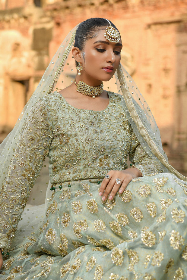 Pakistani Lengha Choli Dupatta Traditional Bridal Dress