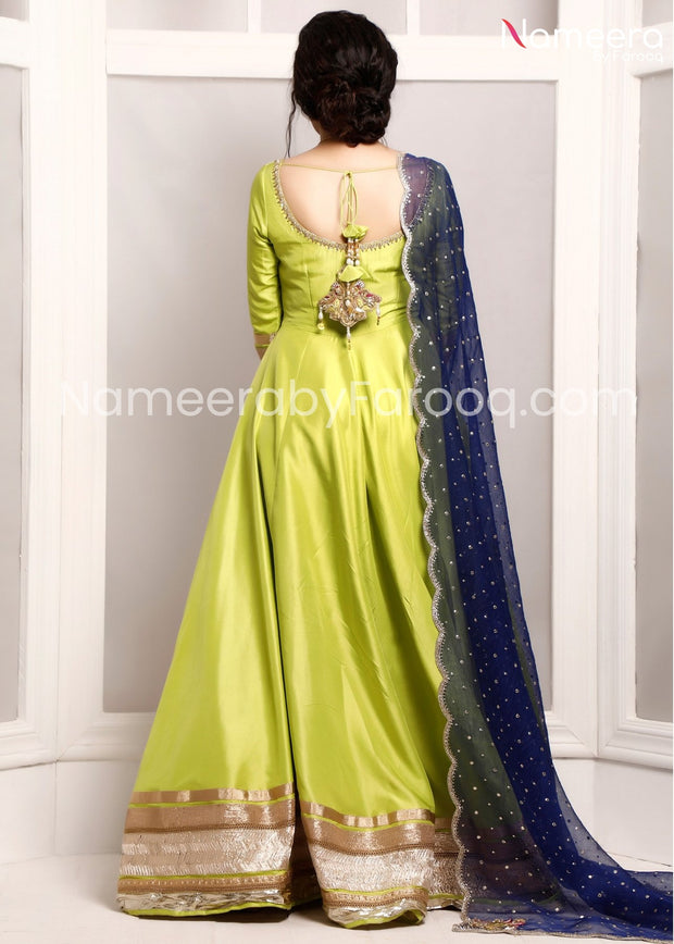 Pakistani Maxi Dress For Wedding Wear