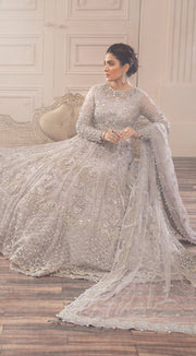 Pakistani White Gown Lehenga Online 2022