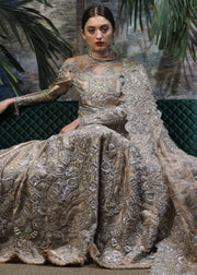 Pakistani Bridal Long Maxi Gown for Wedding
