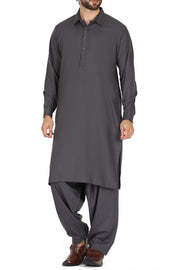 Buy Pakistani dark green color shalwar kameez