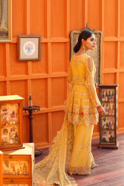 Elegant peplum Pakistani dress online 1