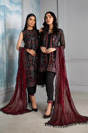 Party Wear Black Dress Pakistani by Designer Online