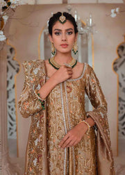 Peach Pink Pakistani Lehenga Shirt 2022