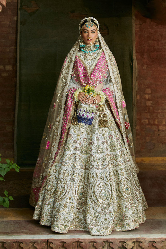 Priyanka was with Sabyasachi when he designed her wedding lehenga. See  making video