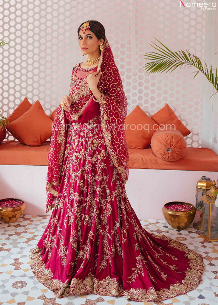 Net with Malay Satin Embroidery Dark Pink Party Wear Lehenga Choli at Rs  2299 in Surat