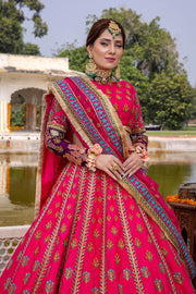 Punjabi Suit Pink Lehenga Choli for Mehndi 2022