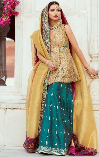 Buy Online Elegant Bridal Punjabi Lehenga 2019 – Nameera by Farooq