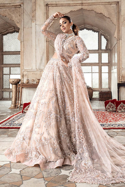 Rani Pink Lehenga Choli Bridal for Pakistani Bridal Wear – Nameera by ...