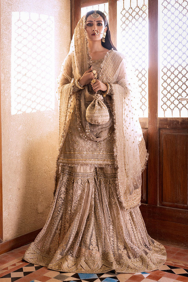 Mawra Hocane Eid Pakistani Gharara Dress Unstitched 3PC Suit – STYLE LOFT