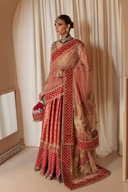 Royal Traditional Pishwas and Dupatta Pakistani Bridal Dress