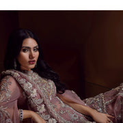 Stylish Pakistani Gown with Sharara and Dupatta Dress Online