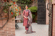 Tea Pink Embroidered Salwar Kameez Pakistani Eid Dress Online