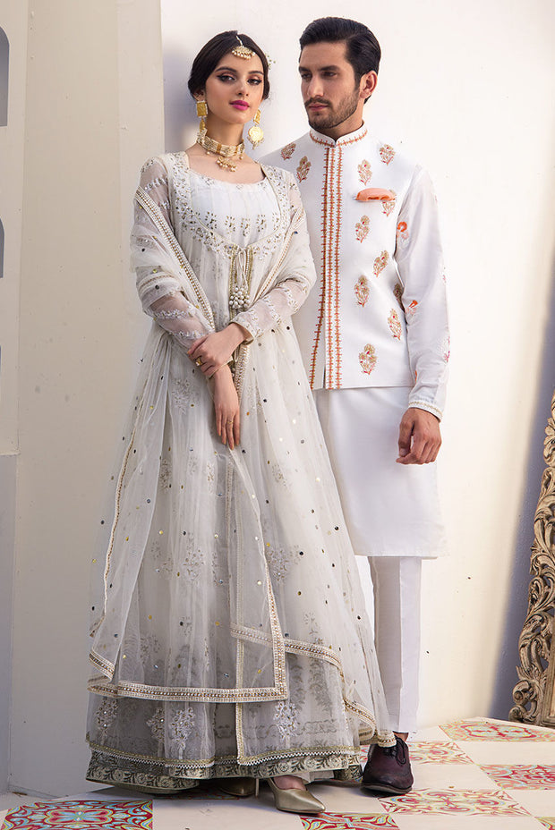 Traditional Anarkali Pishwas Bridal Dress Pakistani