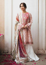 Traditional Printed Shirt Sharara Pakistani Eid Dresses