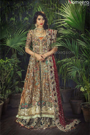 Velvet Bridal Lehenga for Pakistani Wedding 2022