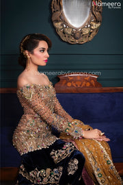 Velvet Pakistani Bridal Dresses for Wedding 